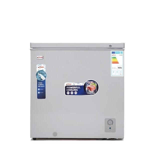 Congélateur Astech Horizontal 280L Gris CH280S
