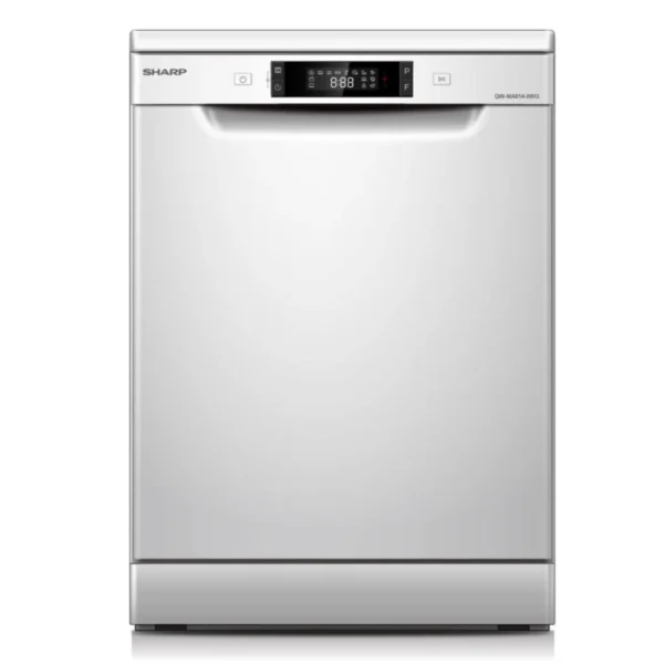Lave-Vaisselle Sharp 14 Couverts Blanc QWMA814WH2